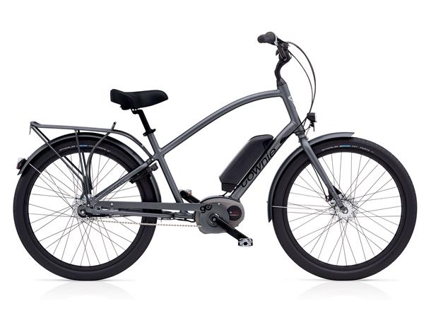 Electra Townie Go! 8i Bosch Elsykkel 2018 mod, 8 interne gir, Graphite